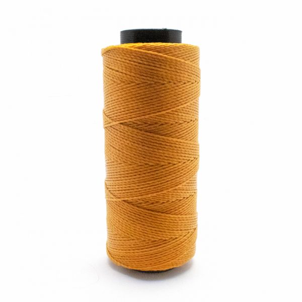 Linha encerada caramelo