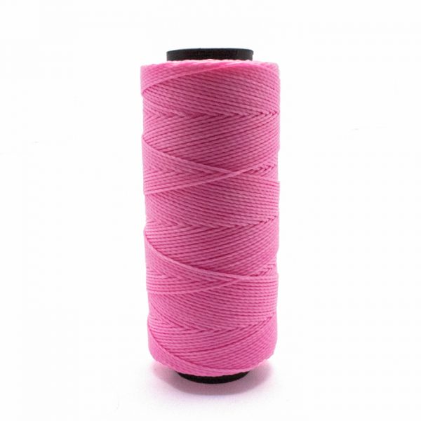 Linha encerada rosa