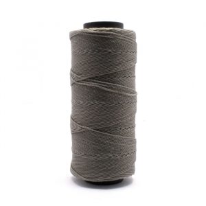 Linha encerada cinzA