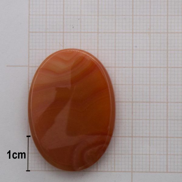 Pedra frisada oval Ágata - Image 2