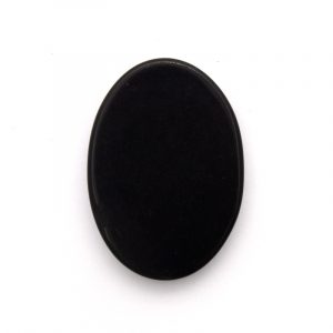 Pedra frisada oval Ônix