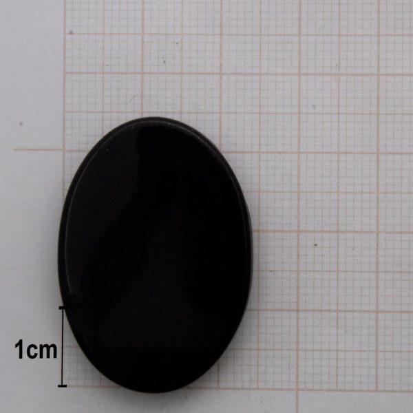 Pedra frisada oval Ônix - Image 2