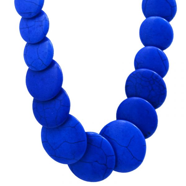 Colar degradê Howlita azul - Image 2