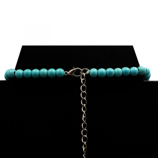 Colar degradê Howlita azul turquesa - Image 3