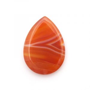 Pedra frisada gota Ágata
