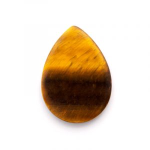 Pedra frisada gota Olho de Tigre