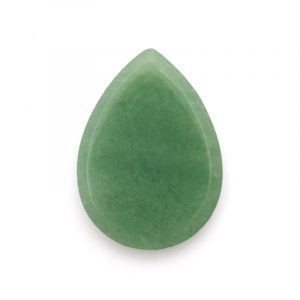Pedra frisada gota Quartzo Verde