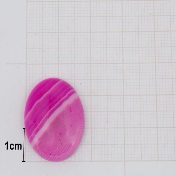 Cabochão de Ágata rosa - Image 2