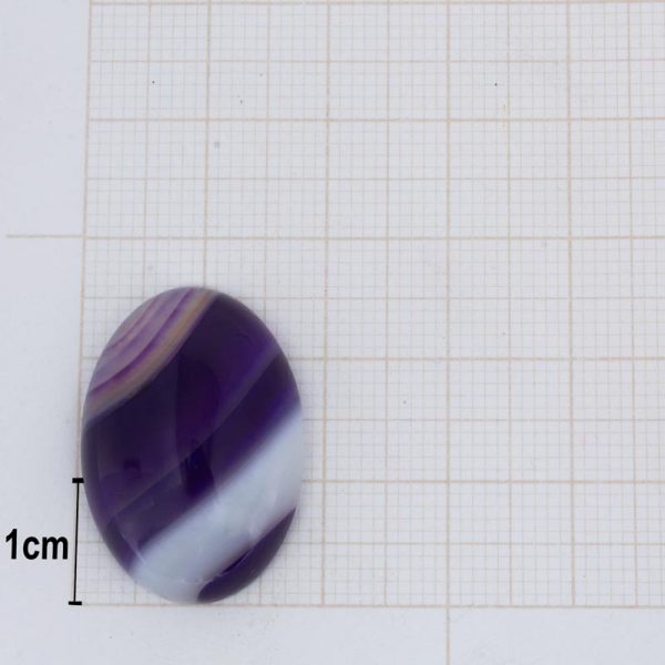Cabochão de Ágata roxa - Image 2
