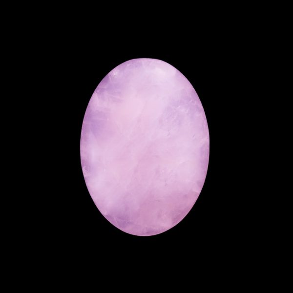 Cabochão de Quartzo Rosa