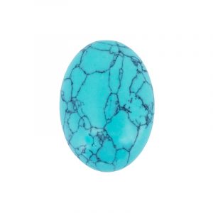 Cabochão de Howlita Azul