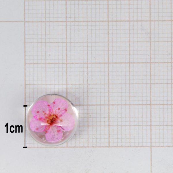 Flor Frisada Rosa Claro