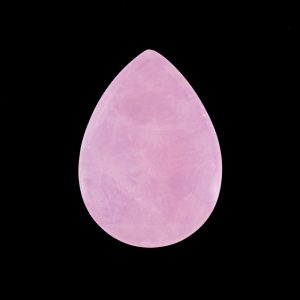 Pedra frisada gota  Quartzo rosa