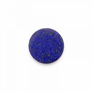 Pedra frisada redonda Lápis Lazúli