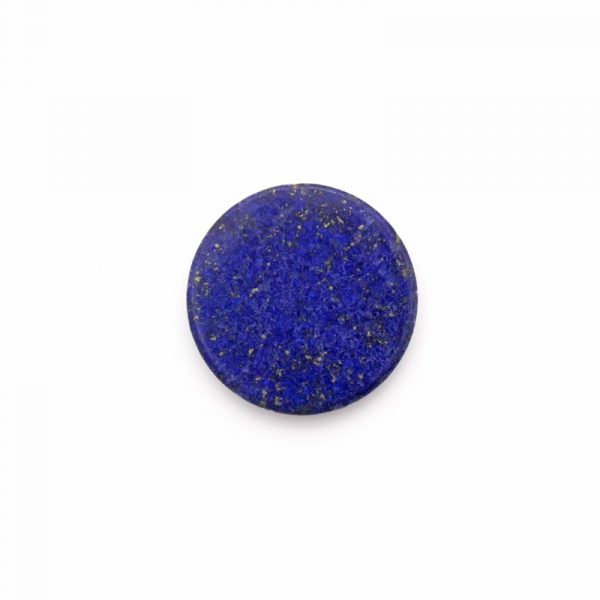 Pedra frisada redonda Lápis Lazúli