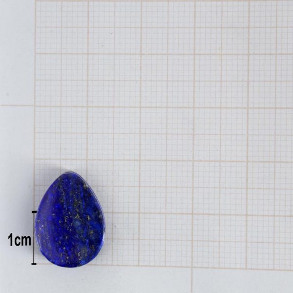 Pedra frisada gota Lápis Lazúli - Image 3