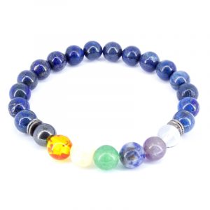 Pulseira 7Chakras Lápis Lazuli